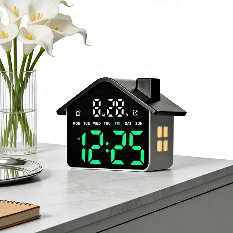Digital Timer Countdown - ساعة منبه إلكترونية على شكل منزل