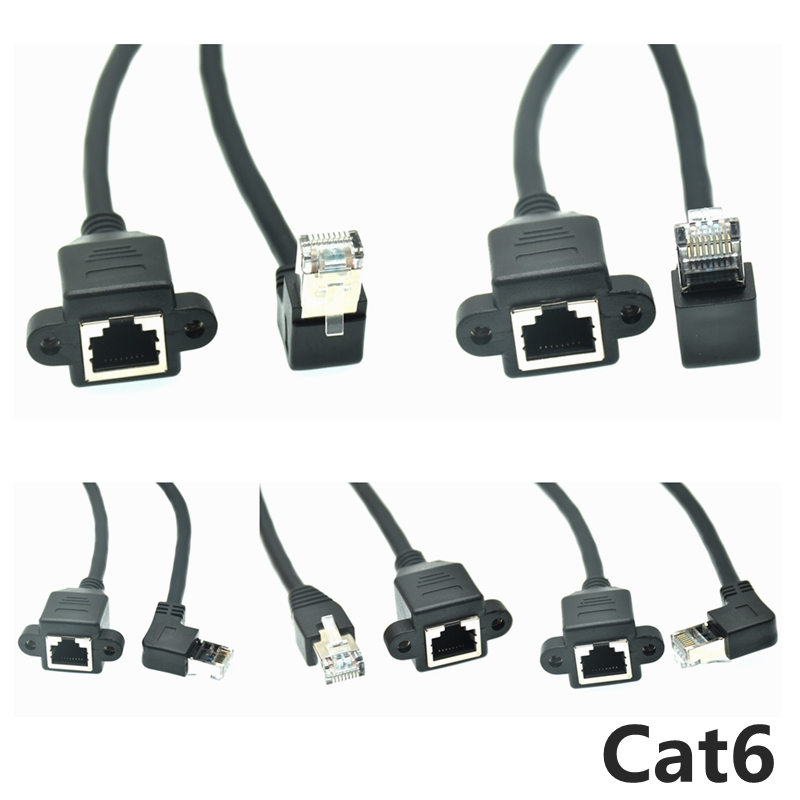 Patch Panel Cat6 - Cat 6e شبكة تمديد كابل RJ45