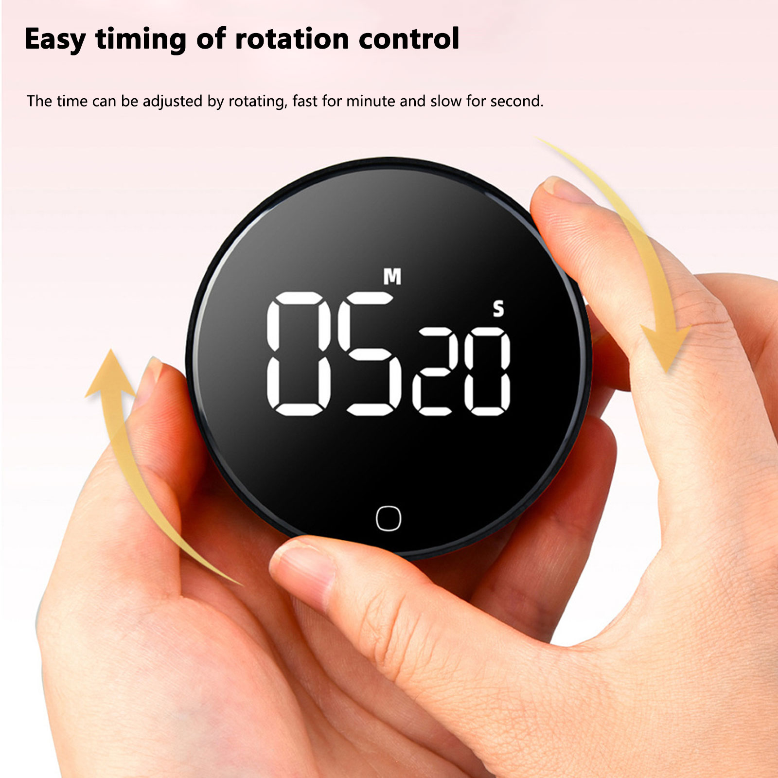 Digital Timer Countdown - مؤقت مطبخ رقمي LED قابل لإعادة