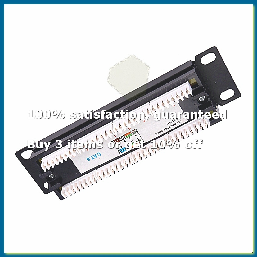Patch Panel Cat6 - لوحة توصيل شبكة CAT6 بـ 8