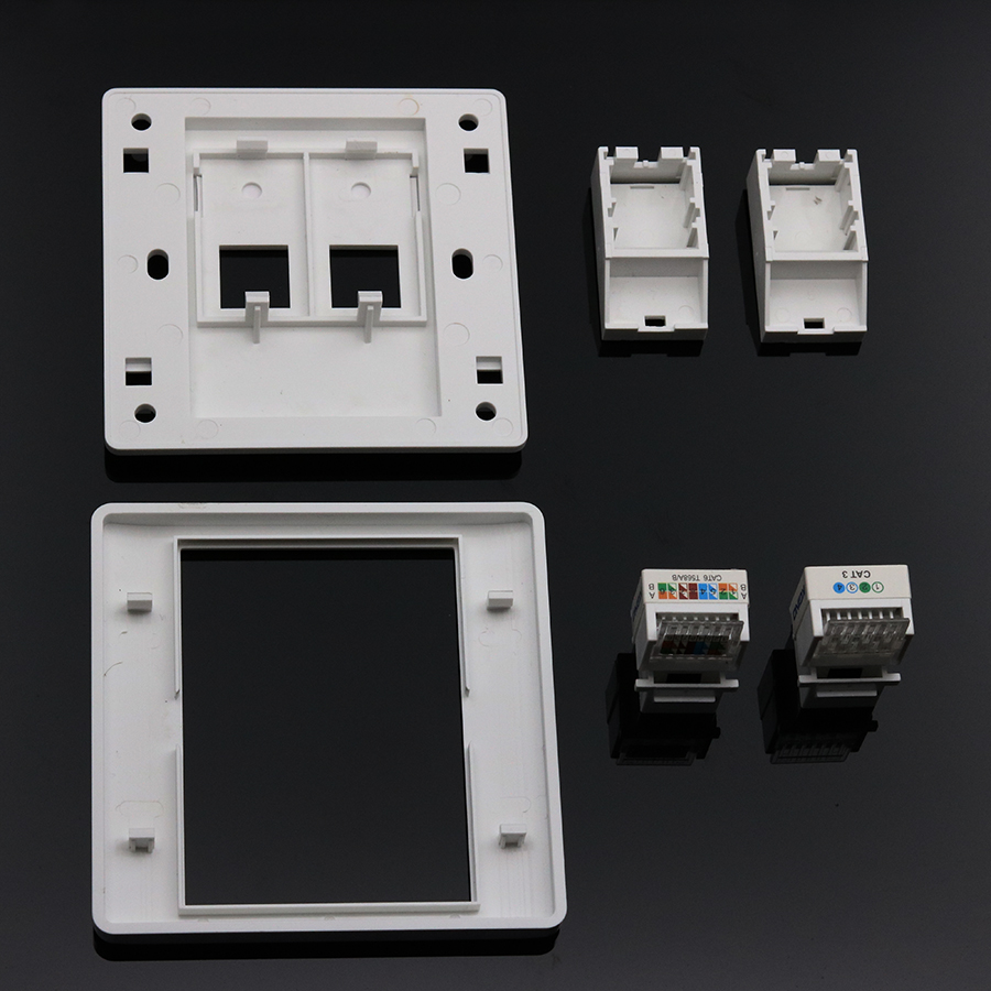 مقبس حائط Xintylink RJ11 RJ45  - مراجعة Patch Panel Cat6 وسعره
