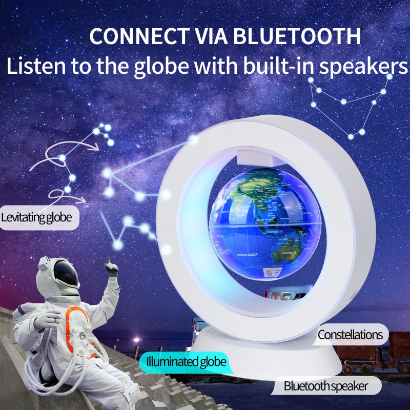 مكبر صوت بلوتوث عائم مع مصباح  - مراجعة Cool Office Tech Gadgets وسعره