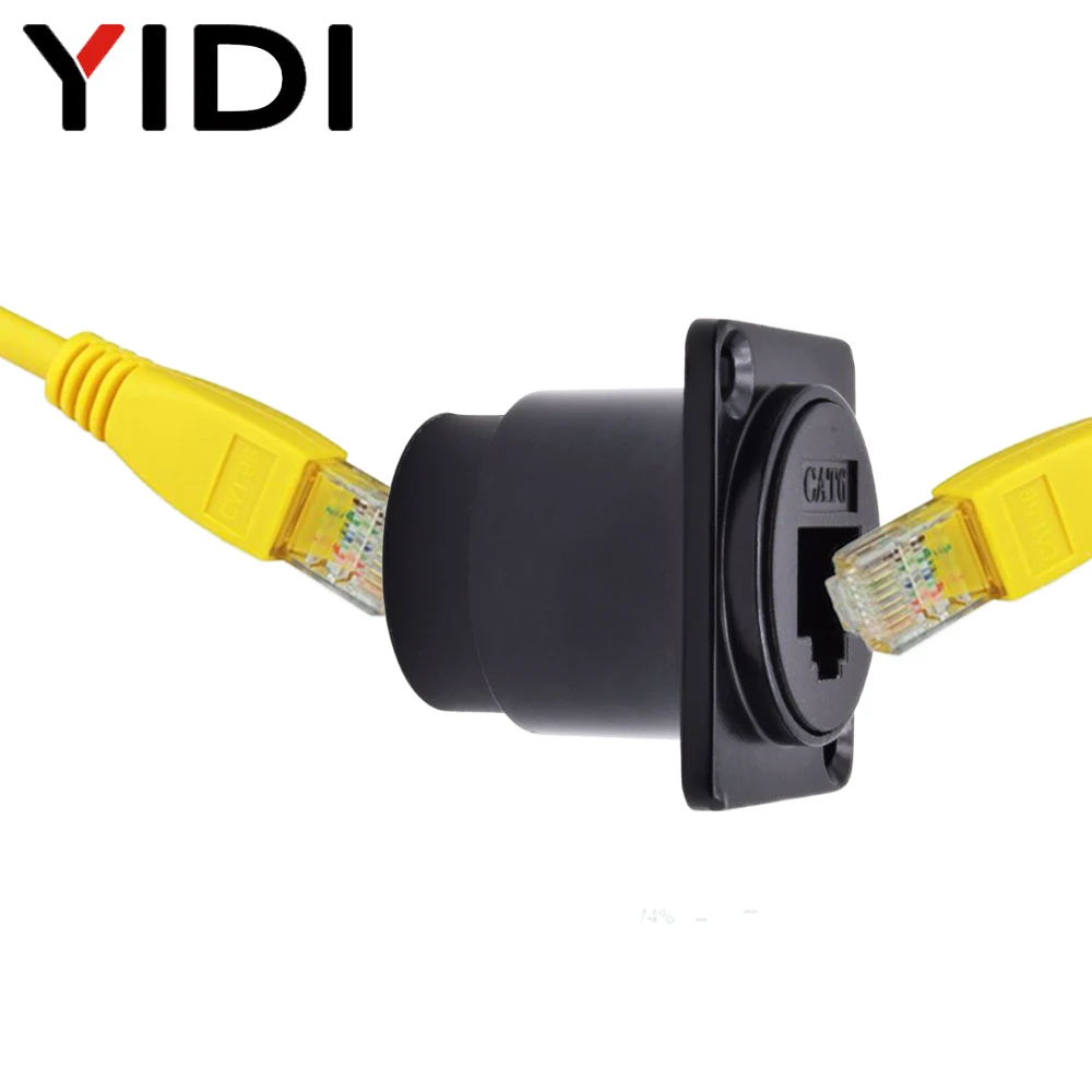 مقاوم للماء D نوع RJ45 CAT6 8P - مراجعة Patch Panel Cat6 وسعره
