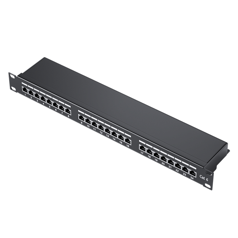 لوحة رقعة محمية CAT6 عالية الج - مراجعة Patch Panel Cat6 وسعره
