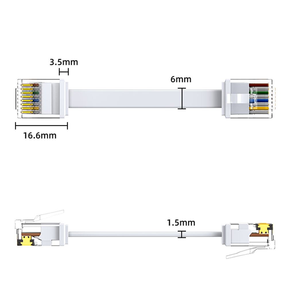 كابل إيثرنت Cat6 قصير ومسطح بط - مراجعة Patch Panel Cat6 وسعره