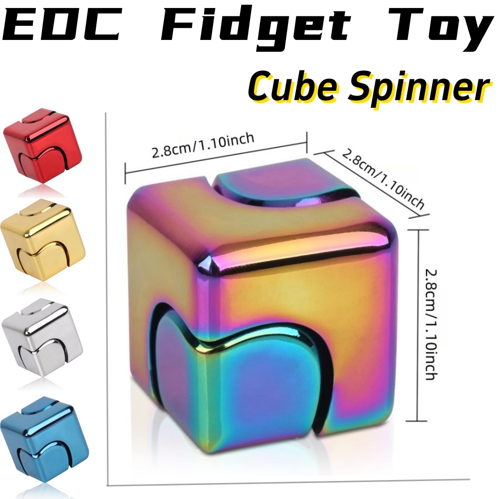 لعبة مكعب فيدجيت سبينر المعدني - مراجعة Cool Office Tech Gadgets وسعره
