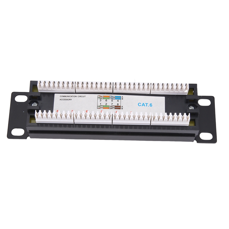 لوحة توصيل شبكة CAT6 بـ 8 مناف - مراجعة Patch Panel Cat6 وسعره