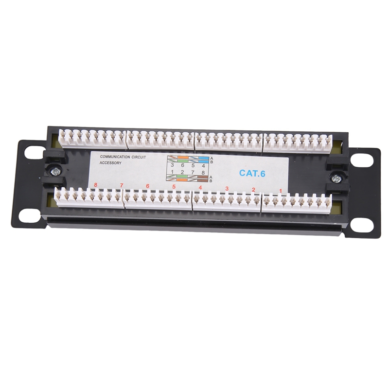 لوحة توصيل شبكة CAT6 بـ 8 مناف - مراجعة Patch Panel Cat6 وسعره