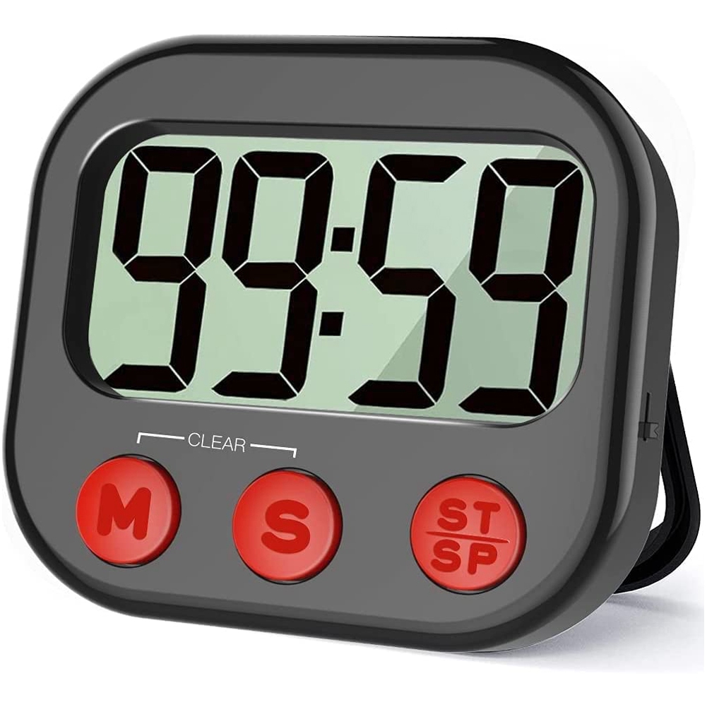 مؤقت مطبخ رقمي مرئي ، ساعة مغن - مراجعة Digital Timer Countdown وسعره