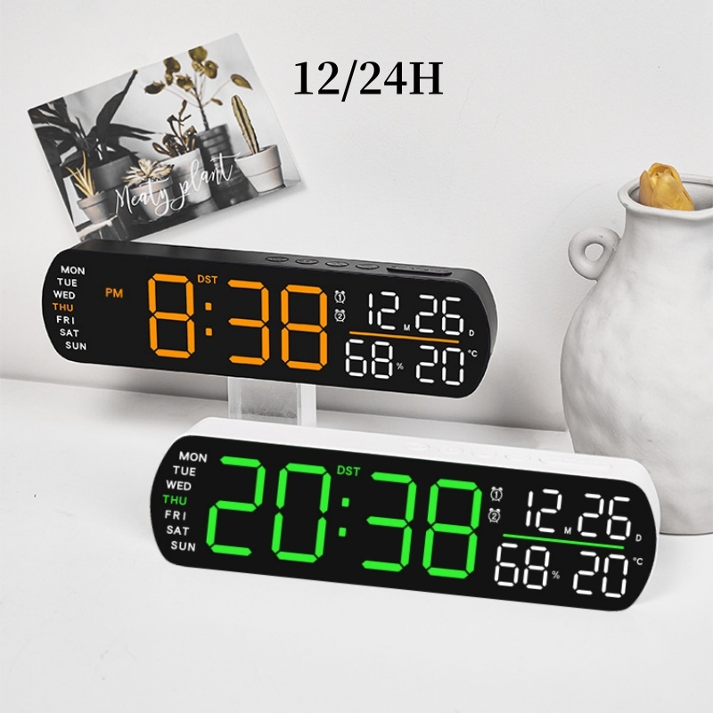 ساعة منبه LED تعرض درجة الحرار - مراجعة Digital Timer Countdown وسعره