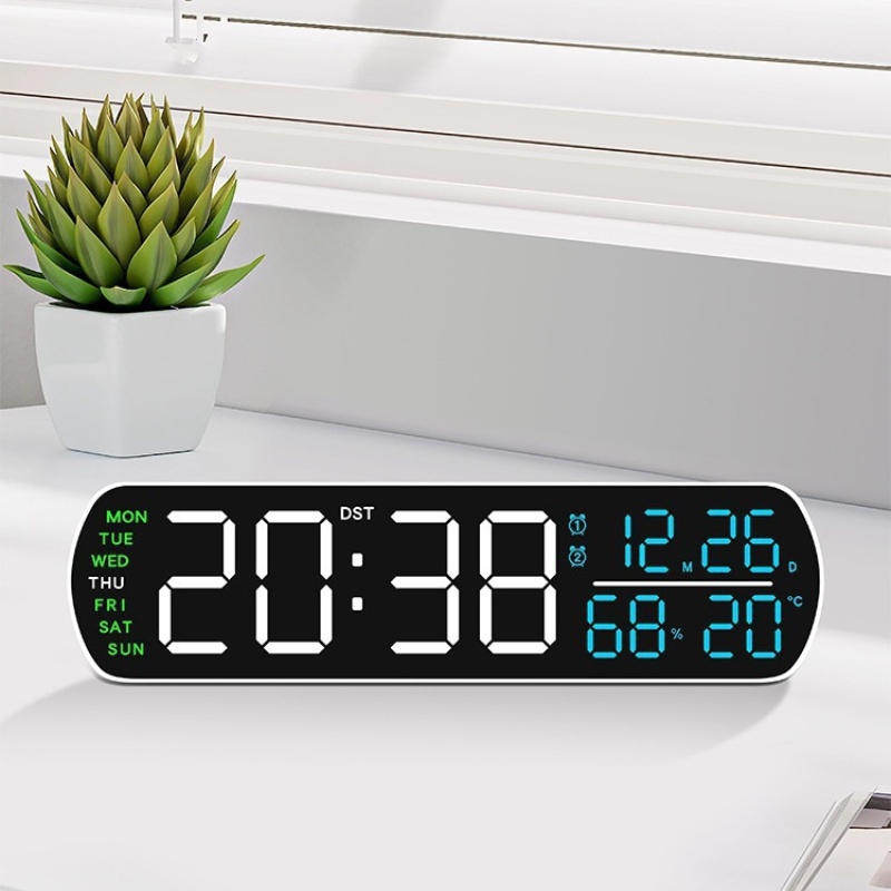 ساعة منبه LED تعرض درجة الحرار - مراجعة Digital Timer Countdown وسعره