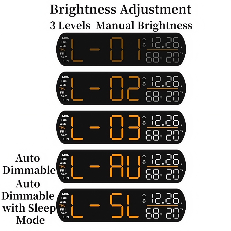 ساعة منبه LED تعرض درجة الحرار - مراجعة Digital Timer Countdown وسعره